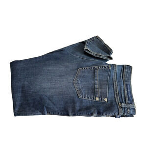 Rock & Republic Kashmiere Blue Jeans Sz 14M Straight Leg edgy punk sexy